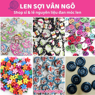 Các mẫu nút gỗ (cúc gỗ)
