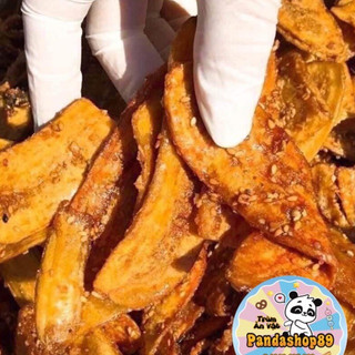 300g chuối sấy giòn giòn đóng túi zip