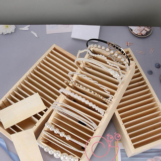 Khay gỗ đựng đồ đa năng, khay gỗ chia ngăn đựng băng đô, khay gỗ đựng cài tóc