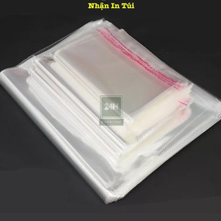 📞0,5 kg - 1 kg💥túi opp dán miệng💥1 kg túi opp băng keo đựng quần áo, trang sức. đủ mọi kích thước!