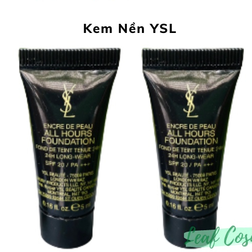 [ Mini 5ml ] Kem Nền YSL Encre De Peau All Hours Foundation - YSL Nu Bare Look Tint | BigBuy360 - bigbuy360.vn