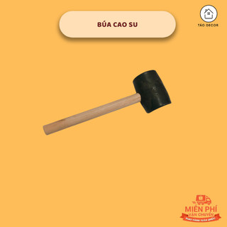 Búa Cao Su Thiết Kế Cán Bằng Gỗ Cao Cấp An Toàn Tạo Cảm Giác Êm Tay Khi Sử Dụng