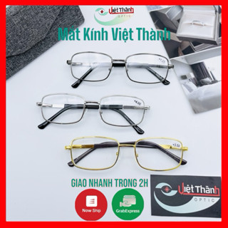 Kính đọc sách cho người già  = THUỶ TINH kính lão viễn thị cho người lớn tuổi Mắt Kính Việt Thành L14