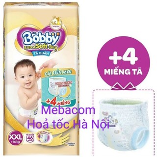 Tã quần/Tã dán Bobby Extra Soft S70/S74, M64,L56/L58,XL50/XL52,XXL46 mới