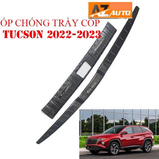 Ốp chống trầy cốp Hyundai Tucson 2022 – 2024 Titan(hàng cao cấp)