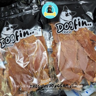 DOGFIN KHÔ GÀ MIẾNG NGUYÊN CHẤT CHO CHÓ