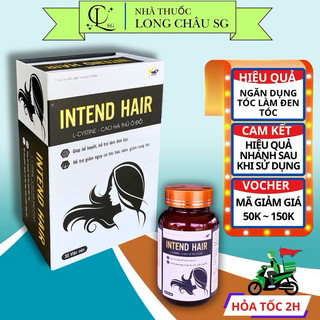 Viên uống mọc tóc Intend hair giảm nguy cơ tóc bạc sớm, giúp tóc chắc khoẻ giảm gãy rụng hộp 30 viên