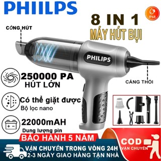 Máy Hút Bụi Cầm Tay Không Dây 250000Pa 8 TRONG 1 Hộ Gia Đình Cao Cấp Máy Hút Bụi Cầm Tay Hút Mạnh Xe Máy Tính la