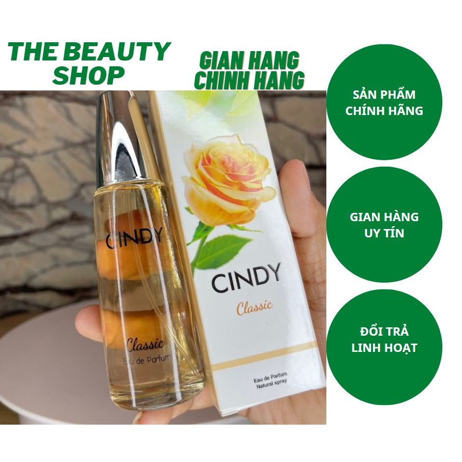 Nước Hoa Nữ Cindy CLASSIC Mẫu Mới 50ml