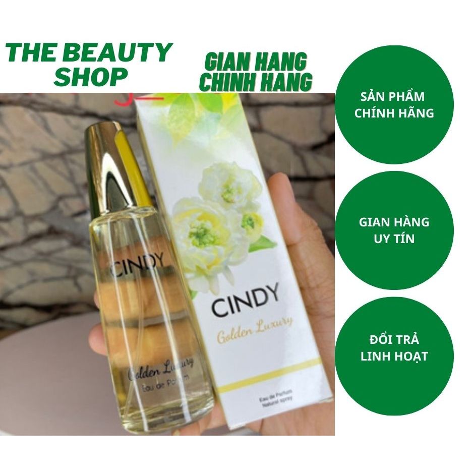 Nước Hoa Cindy Nữ Golden Luxury 50ml
