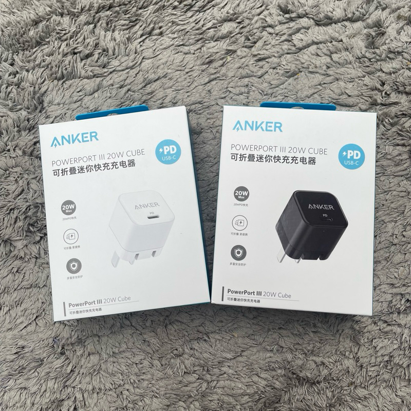Củ sạc Anker PowerPort 3 20w CUBE, sạc nhanh PD 3.0 max 20w BH 12T