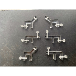 Chân Quạt Mica Kẹp Thành Hồ. Chân kẹp mica, Chân quạt tản nhiệt kẹp thành hồ, chân quạt thuỷ sinh