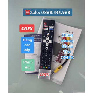 Remote Điều khiển Tivi COEX hàng cao cấp