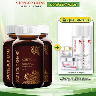 Combo 3 Viên Uống Sắc Ngọc Khang ++ Hộp 120 viên