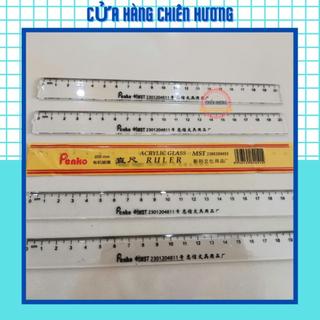 Set 5 Thước Kẻ Mica 20cm