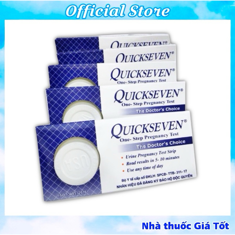 COMBO 5 QUE THỬ THAI QUICKSEVEN