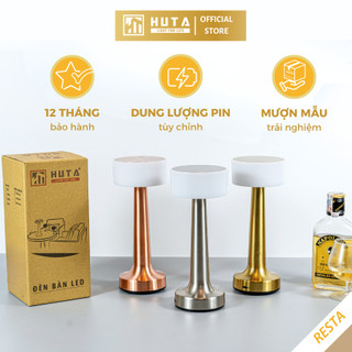 Đèn Bàn Led Quầy Bar HUTA RESTA Cảm Ứng Điều Chỉnh Ánh Sáng Trang Trí Nhà Hàng Quán Cà Phê Lounge