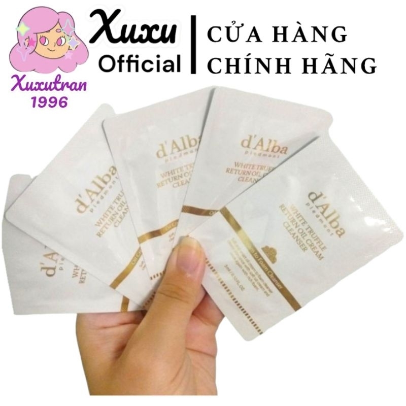 Sữa rửa mặt d'alba 3ml