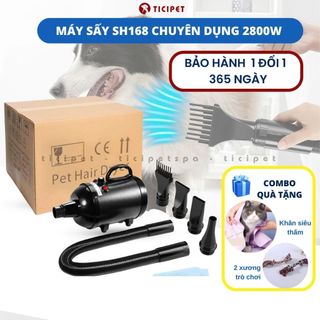 Máy Sấy Lông Chó, Máy Sấy Cho Mèo Công Suất Lớn 2800W Chuyên Dụng Tiện Dụng Sấy Lông Chó Mèo — TICIPET