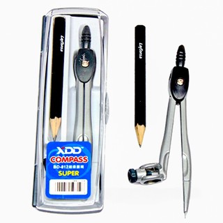 [MUA SỈ GIẢM 10%] Bộ Compa gắn bút chì chuốt, BD-812 (1 Cây)