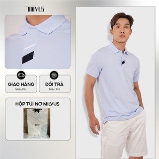 Áo Polo Nam Bluekite 113 - Sang Trọng, Vải Cá Sấu, Không Nhăn, Co Giãn, Form Chuẩn, Thể thao
