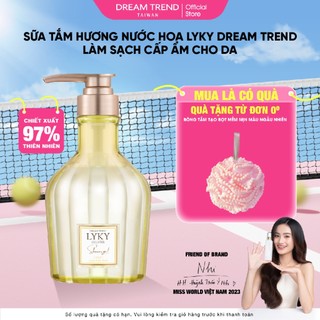 Sữa Tắm Hương Chanh & Hoa Dành Dành LyKy Scented Shower Gel Dream Trend 500ml