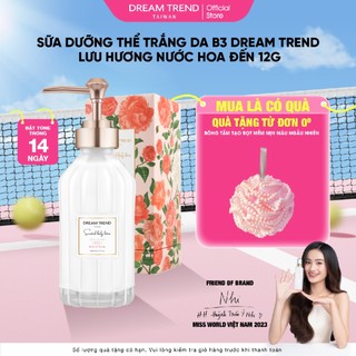 Sữa Dưỡng Thể Trắng Da B3 LYKY Hương Hoa Hồng & Mẫu Đơn Scented Brightening Body Lotion Dream Trend 200ml