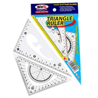 [MUA SỈ GIẢM 10%] Thước dẻo Eke WinQ kích thước lớn, No.6 (2 cây/bộ)