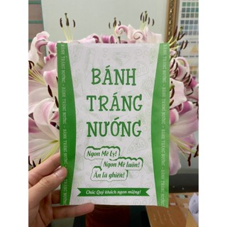 Túi Đựng Bánh Tráng Nướng - 1000 túi kích thước 14x22cm
