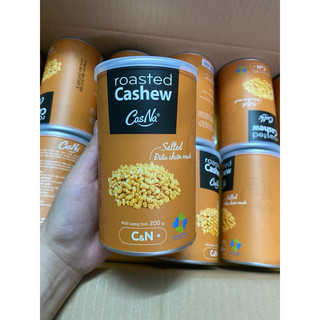 Hạt điều chiên muối lon 200g