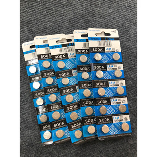 Vỉ 10 viên pin Soda LR44 AG13 1.5V Hong Kong
