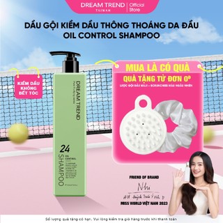 Dầu Gội Kiềm Dầu Thông Thoáng Da Đầu Oil Control Shampoo DREAM TREND Công Thức Tự Nhiên Dành Cho Tóc Bóng Khoẻ 500ml