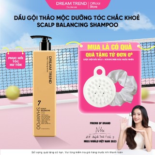Dầu Gội Thảo Mộc Dưỡng Tóc Chắc Khoẻ DREAM TREND Scalp Balancing Shampoo 500ml
