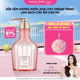 Sữa Tắm Hương Hoa Hồng & Hoa Mẫu Đơn LyKy Scented Shower Gel Dream Trend 500ml