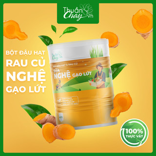 Sữa nghệ gạo lứt 420g - bột ngũ cốc đậu hạt rau củ