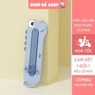 Thước đo độ dài bàn chân cho bé giúp chọn size giày dép chính xác hơn Shop Bố Soup