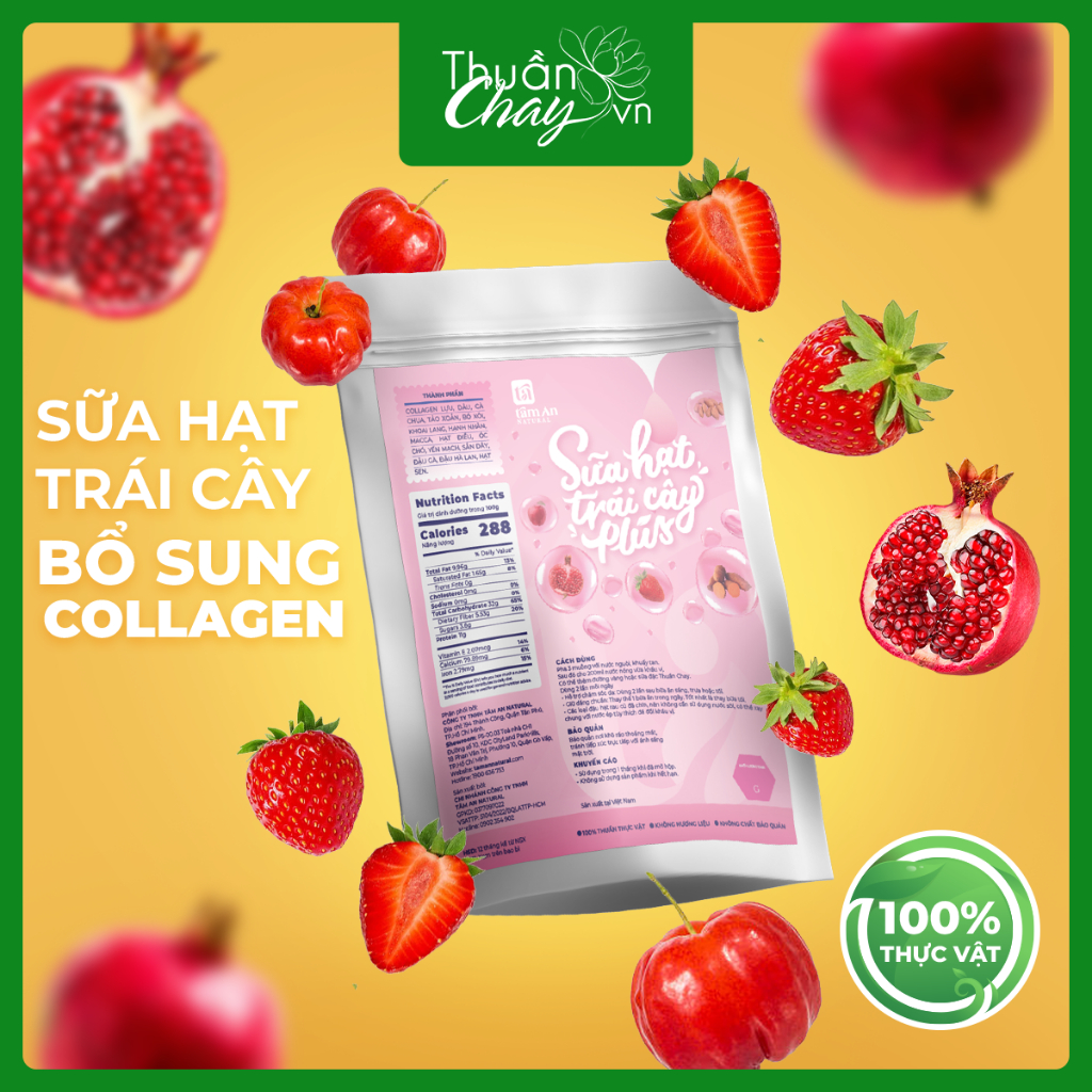 SỮA HẠT TRÁI CÂY PLUS 50g