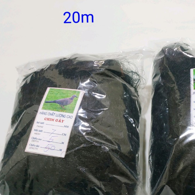 Lưới bẫy chim tàng hình Thái Lan 20m