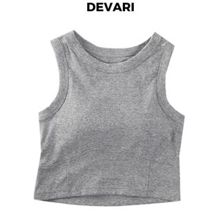 Áo bra nữ học sinh croptop siêu xinh xắn và tôn dáng kiểu dáng ba lỗ trẻ trung DEVARI B545