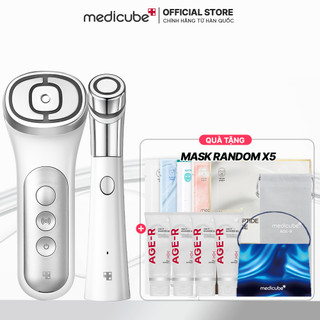 Set thiết bị medicube ussera+ ats: tăng sinh collagen, thu nhỏ lỗ chân lông