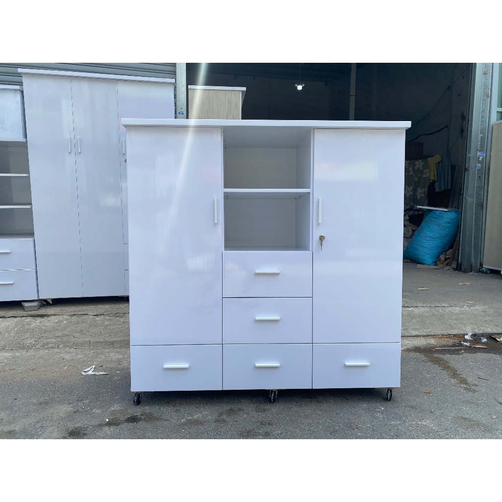 Tủ nhựa đài loan cao 1m25 x ngang 1m25 x sâu 42cm