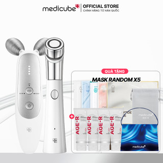 Set thiết bị medicube ats+ ems: nâng cơ, thu nhỏ lỗ chân lông