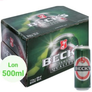 Bia Beck's lon 500ml