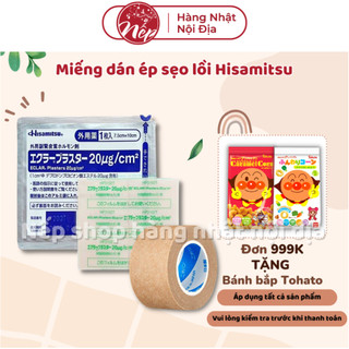 Miếng dán ép sẹo lồi Eclar Plaster - Hisamitsu Nhật Bản 7,5cmx10cm - Nếp Shop - Hàng Nhật nội địa