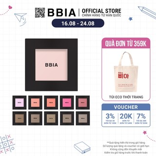 Phấn Má Hồng Bbia Last Blush 2.5g - Bbia Official Store