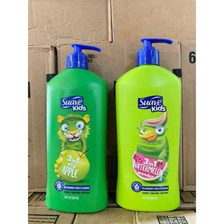 [CHAI 532 ml] Sữa tắm gội xả Suave Kids 3in1 cho bé của Mỹ