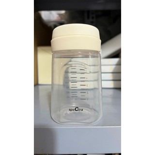 (Made in Korea) 1 BÌNH TRỮ SỮA PP CỔ RỘNG 160ML KÈM 1 NÚM TY SILICON CAO CẤP SPECTRA