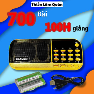 Loa L65 Máy Niệm Phật Mini Đài Niệm Phật Mini Đeo Cổ Hình Giọt Nước Có Thẻ Nhớ 8GB 700 Bài  Phật Pháp