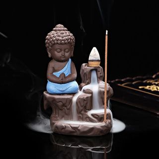 Thác Khói Trầm Hương (Tiểu Phật Bên Thác, màu xanh)