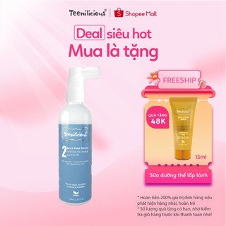 Nước cân bằng da dạng xịt teenilicious face toner dành cho da mụn và nhạy cảm - chai xịt 100ml